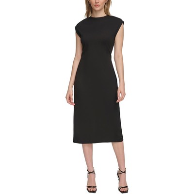 Женское черное платье-футляр миди Ponte для особых случаев Calvin Klein, 6 BHFO 2718