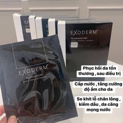 EXODERM Bio Cellulose Face Mask - 5 Sheets