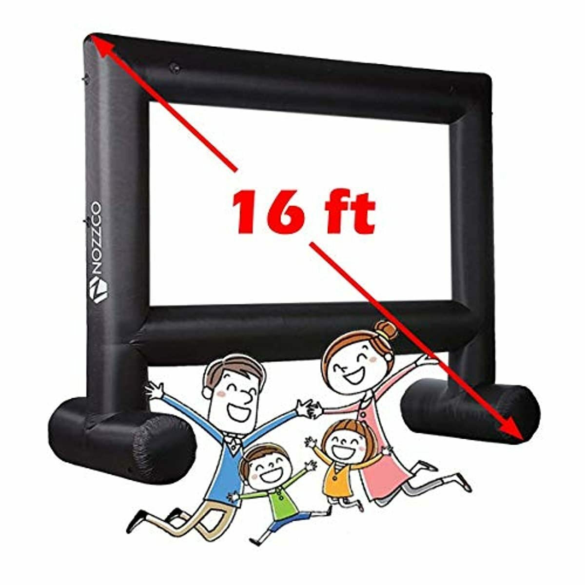 Outdoor Party Mega Large Tv Inflatable MOBILE Movie Screen Projector