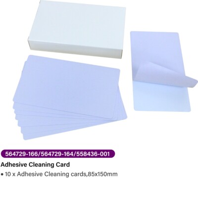 10pc Sticky Cards 85x150mm For Datacard PR90 SR200 SR300 Card Printer 564729-166