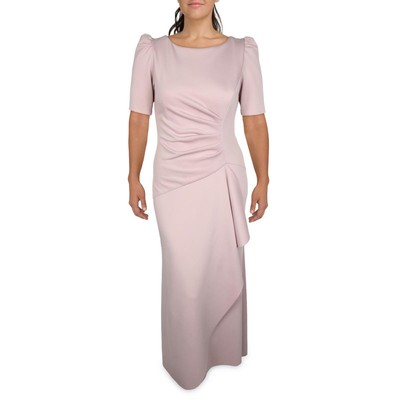 

Женское розовое вечернее платье с рюшами Xscape Ponte  BHFO 7906, Rose