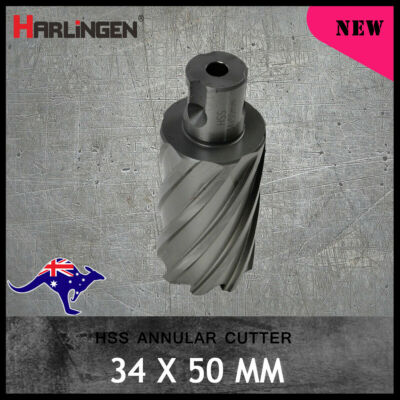 HSS Annular Cutter 50mm DOC Range 12mm to 60mm Universal Weldon Shank