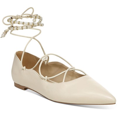 

Sam Edelman Женские кожаные нарядные балетки на шнуровке Winslet BHFO 0358, Winslet