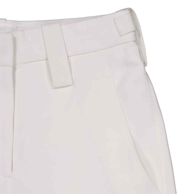 BURBERRY BURBERRY PASSTOWN STRAIGHT FIT SILK WOOL CARGO TROUSERS