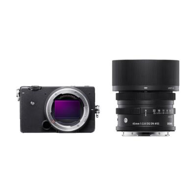 Беззеркальная камера Sigma fp с современным объективом 45 мм f/2,8 DG DN #1A900