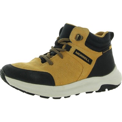 

Высокие кроссовки Merrell Boys Tan High Top 2 Medium (D) Little Kid BHFO 2397, Tan/black