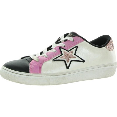 

Розовые повседневные и модные кроссовки Skechers Girls Star Shines BHFO 2518, White/pink/black