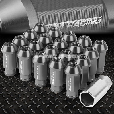 УНИВЕРСАЛЬНЫЙ ПИСТОЛЕТ JDM С ОТКРЫТЫМ КОНЦОМ ИЗ МЕТАЛЛА, 20 ГАЕК / КОМПЛЕКТ + КЛЮЧ M12X1,25, ДИАМЕТР 25 ММ / ВЫСОТА 50 ММ