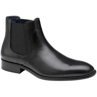 

Мужские ботинки челси Johnston - Murphy Stockton черные, 9, средние (D) BHFO 4944, Black full grain, Stockton