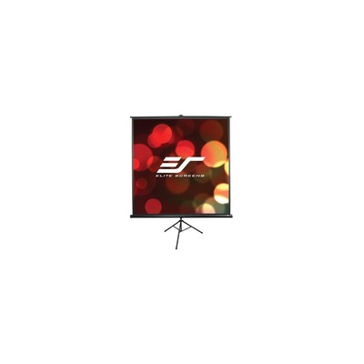 Elite Screens Tripod MaxWhite 100'' 4:3 Indoor/Outdoor Projector Screen, Black