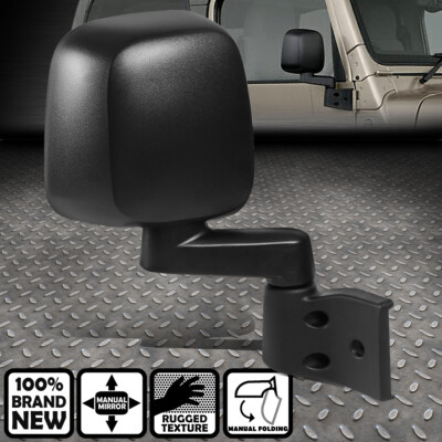 ДЛЯ 03-06 JEEP WRANGLER TJ РУЧНАЯ РЕГУЛИРОВКА ЗАДНЕГО ЗЕРКАЛА ЗАДНЕГО ВИДА СО СТОРОНЫ ПАССАЖИРА