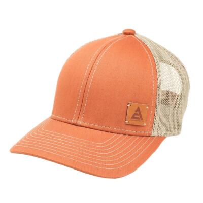 Allis Chalmers Logo Burnt Orange Mesh Back Hat, NALOM
