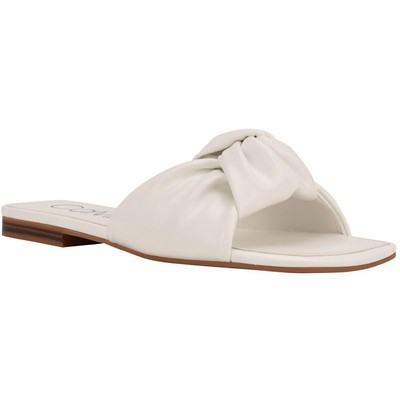 Женские босоножки Calvin Klein Mokio 2 белого цвета, 7 средних размеров (B,M) BHFO 1309
