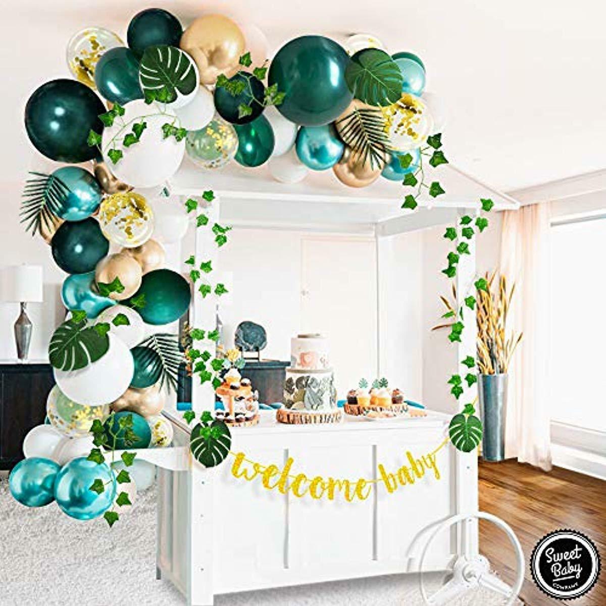Sweet Baby Co Jungle Theme Safari Baby Shower Decorations With