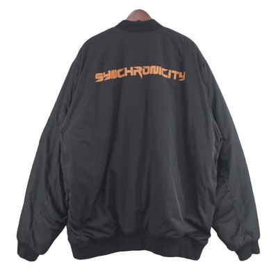 RAF SIMONS 21AW Synchronicity Bomber Jacket Synchronicity Jacket Black