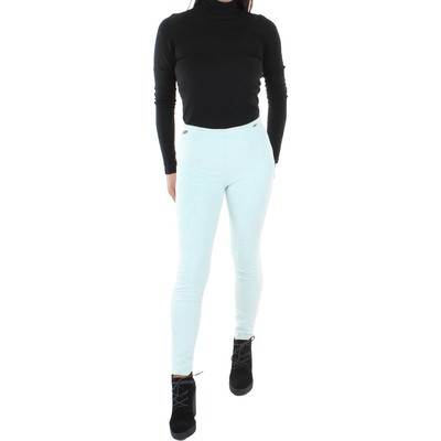 

Женские рабочие леггинсы Guess Maya Blue из искусственной замши с боковой молнией  BHFO 5380, Синий