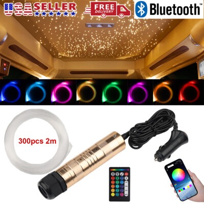 300PC CAR HOME HEADLINER STAR LIGHT KIT ROOF TWINKLE CEILING LIGHTS FIBER OPTIC
