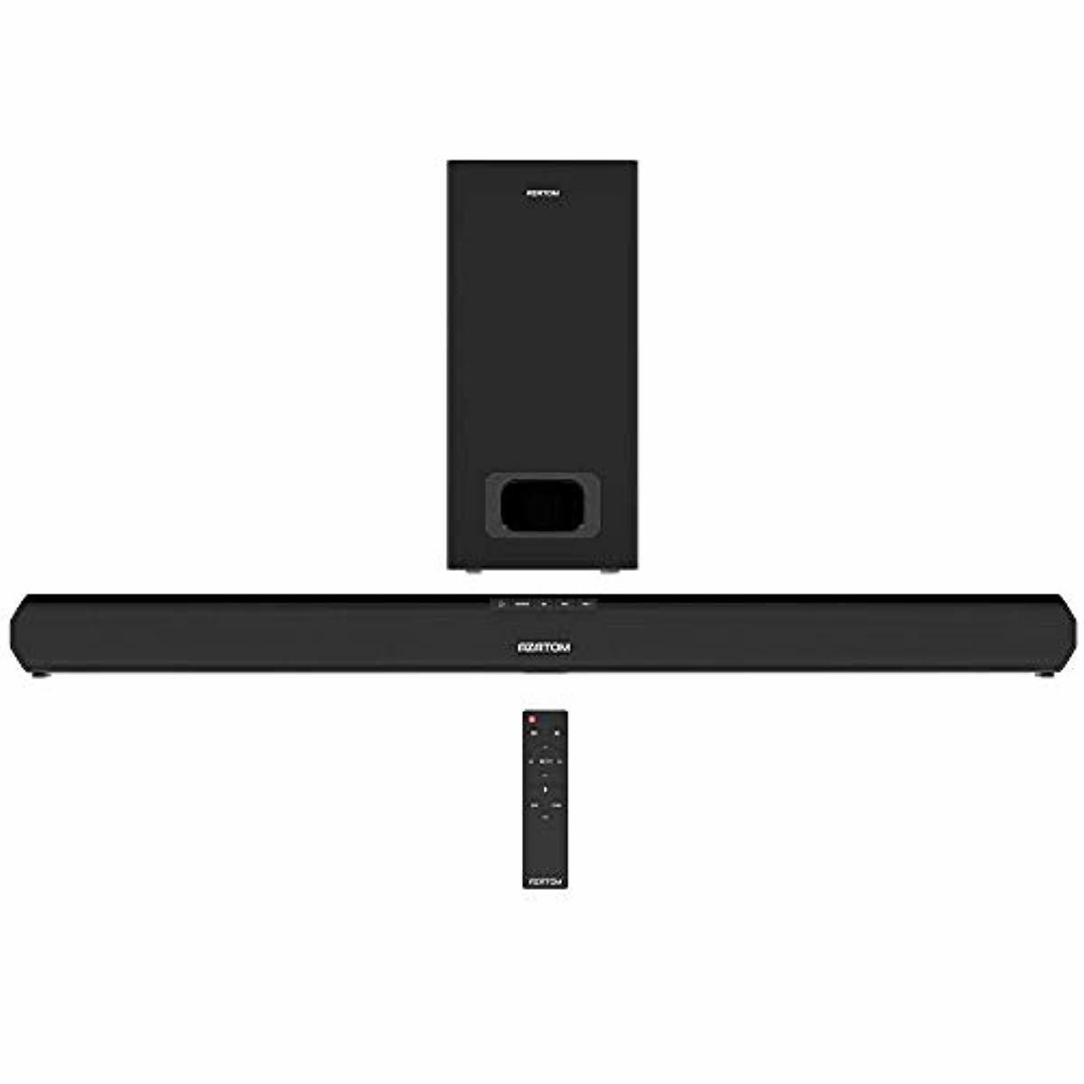 AZATOM Studio Premier 2.1 Soundbar and Subwoofer, 120W, 3D Surround ...