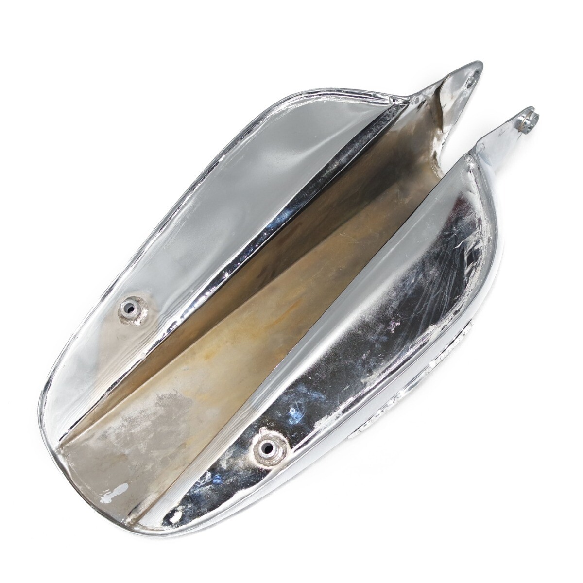Petrol Fuel Tank Chrome With Monza Cap Fits Ducati 350cc Scrambler