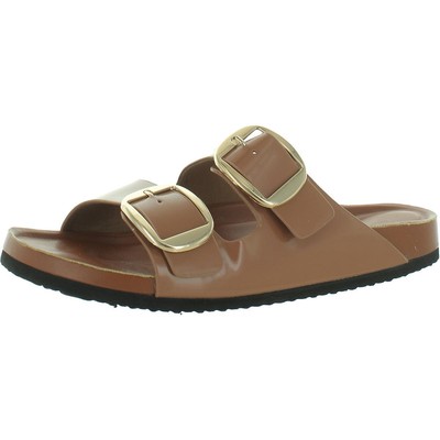 Женские босоножки Madden Girl Bodiee Brown Slide 7.5 среднего размера (B,M) BHFO 9076