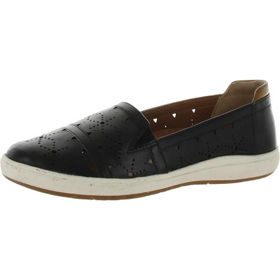 

Женские кожаные модные слипоны Cobb Hill Bailee Slip On Loafers BHFO 5814, Черный, Bailee Slip