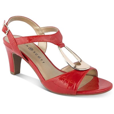 

Женские туфли Karen Scott Danee на модном каблуке с открытым носком BHFO 6516, Danee