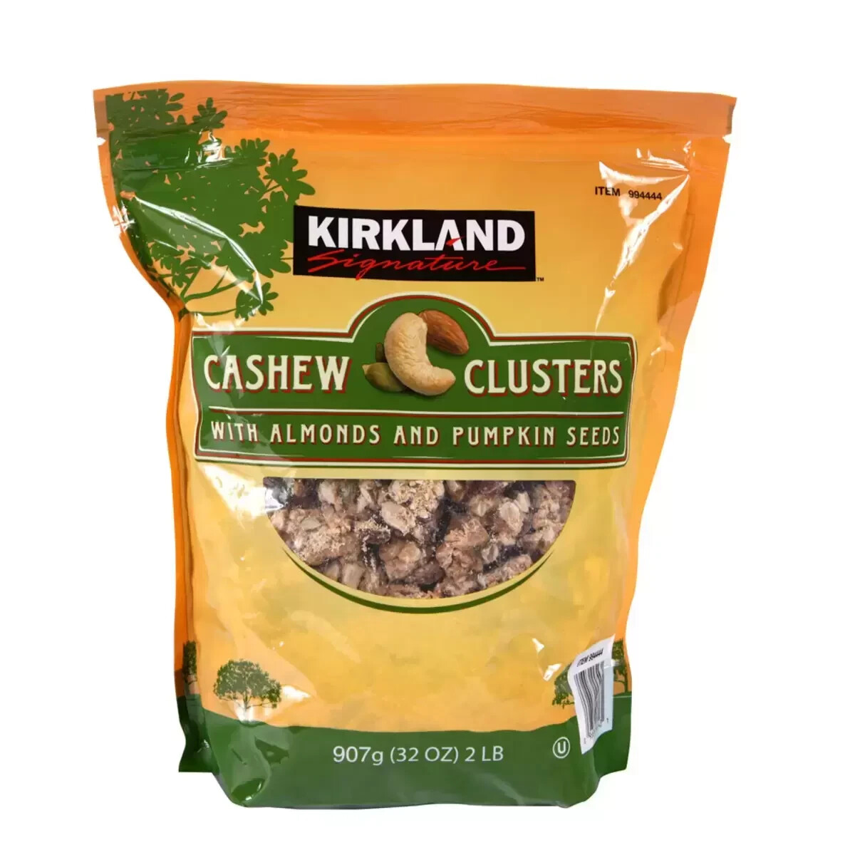 Kirkland Signature Cashew Clusters with Almonds & Pumpkin Seeds Pack of 907g