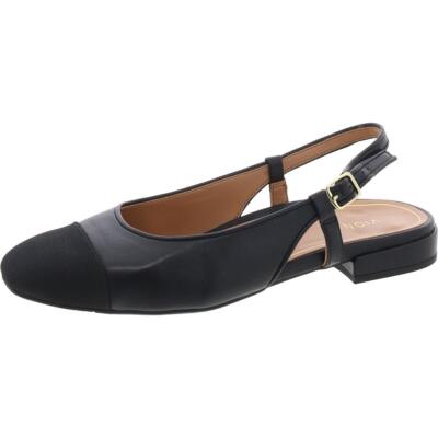 Vionic Womens Petaluma Leather Buckle Toe Cap Pumps Shoes BHFO 4594