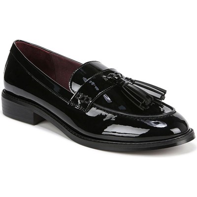 Женские черные мокасины Franco Sarto Carolyn на низком каблуке 11 Medium (B,M) BHFO 2023