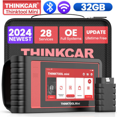 Thinktool mini OBD2 Scanner Full System Diagnostic Tool K~y Coding Bidirectional