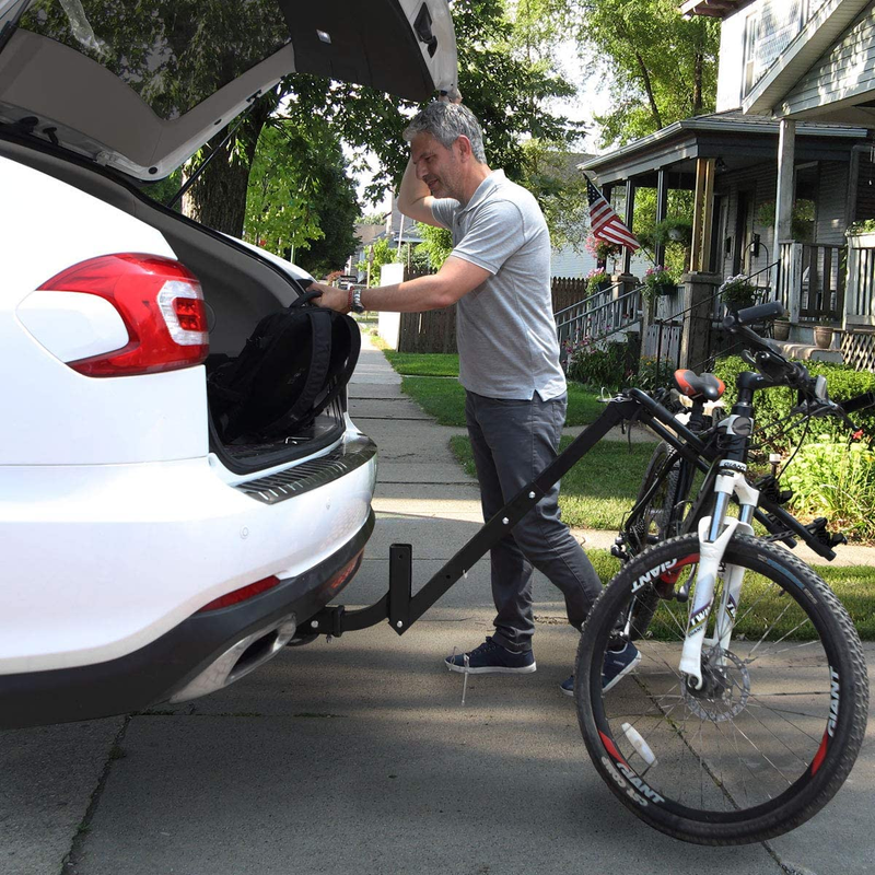 2 Bike Rack Bicycle Carrier Racks Hitch Mount Double Foldable Rack for Cars, Tru