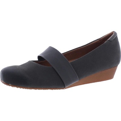 Женские сандалии на танкетке SoftWalk Winona Grey, однотонные, узкие (AA,N) BHFO 2625