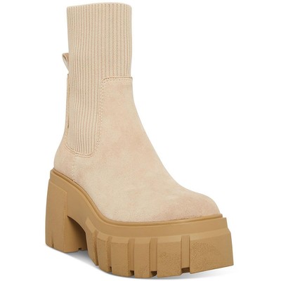 Женские ботинки Челси Steve Madden Liberti бежевого цвета, размер 10, средний (B,M), BHFO 1864