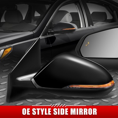 ДЛЯ 18-19 SONATA OE STYLE С ЭЛЕКТРОПРИВОДОМ + ОБОГРЕВОМ + УКАЗАТЕЛЬ ПОВОРОТА +ЗЕРКАЛО НА ЛЕВОЙ БОКОВОЙ ДВЕРИ BSD