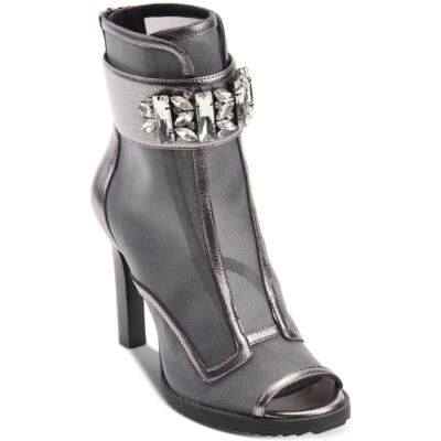 

Karl Lagerfeld Женские туфли-лодочки Blayze Silver до щиколотки 7 Средний (B,M) BHFO 7958, Silver mesh