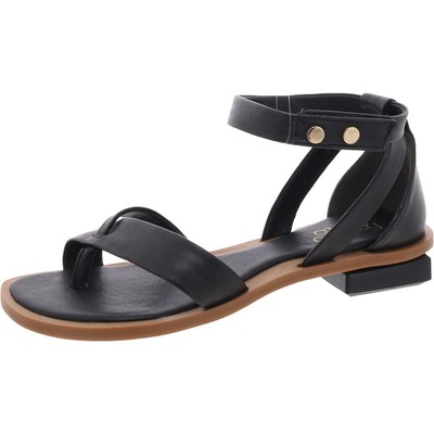 Franco Sarto Womens Parker Black Ankle Strap Shoes 7 Medium (B,M) BHFO 6258