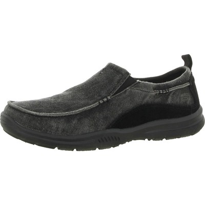 

Черные парусиновые лоферы Skechers Elected Drigo 9,5 средний (D) BHFO 0057, Черный
