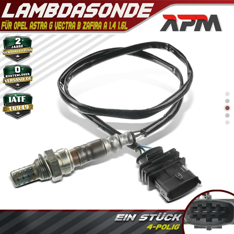 Lambdasonde Vor + Nach Kat FÃ¼R Opel Astra G F67 F07 Vectra B J96 Zafira A F75
