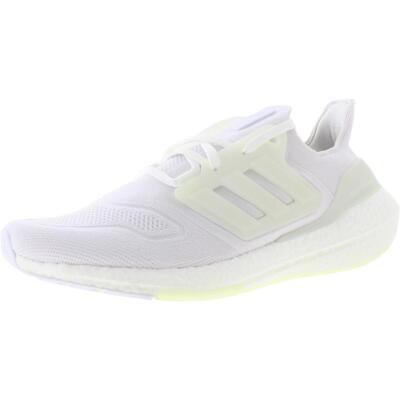 

Adidas Mens ULTRABOOST 22 Белые кроссовки для бега 12 Medium (D) BHFO 5630, White/black, ULTRABOOST 22