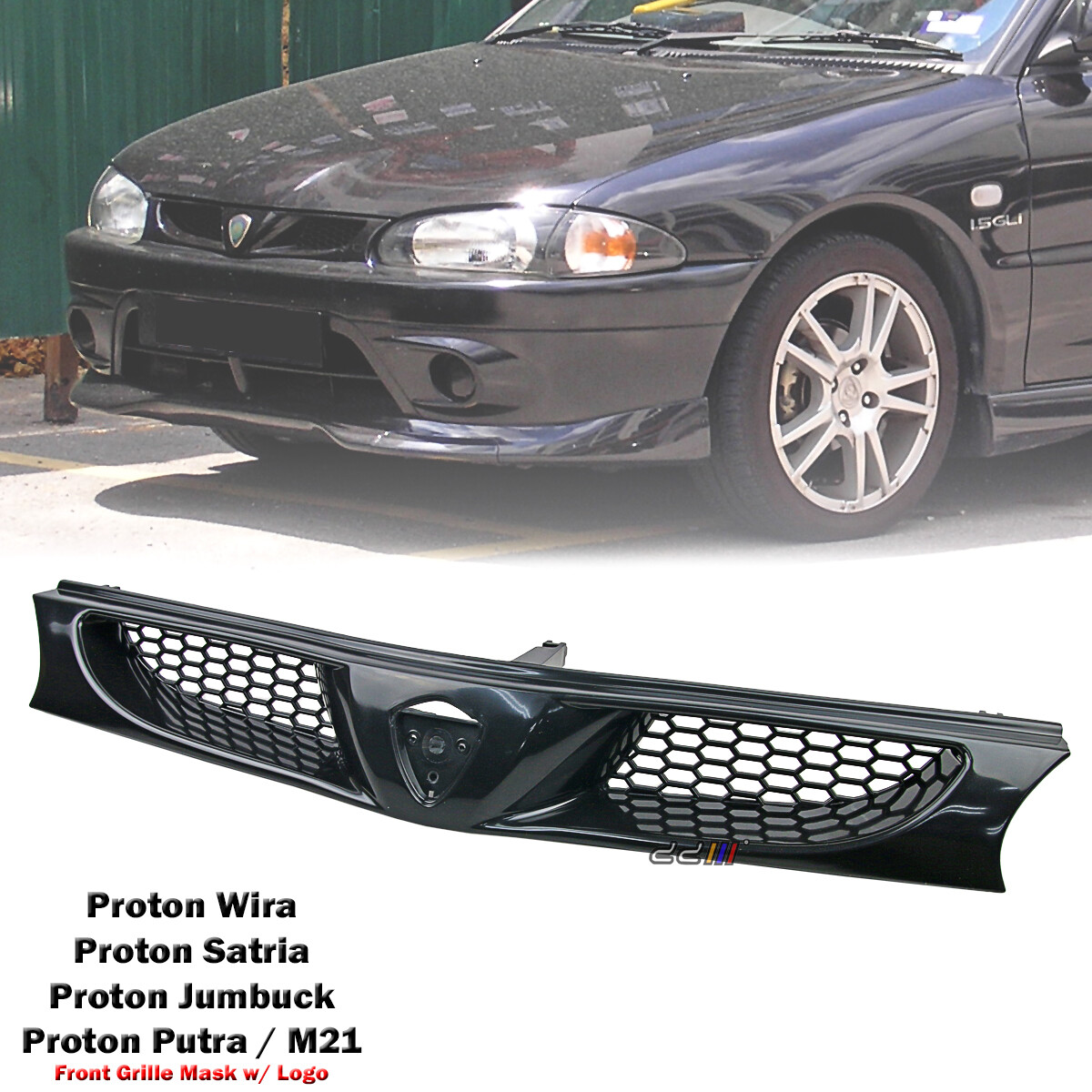 Front Grill Grille Mask Fit For Proton Wira Satria Persona Jumbuck Putra
