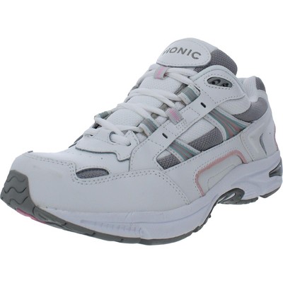 

Vionic Womens 23 Walk Белые кроссовки для ходьбы 8,5 Средний (B,M) BHFO 3146, Pink leather