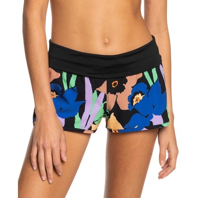 Женские черные шорты Roxy с принтом для плавания, разделяющие низ, Juniors XL BHFO 3178