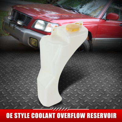 ДЛЯ 98-02 FORESTER IMPREZA OUTBACK OE STYLE БАЧОК ПЕРЕЛИВНОГО БАЧКА ОХЛАЖДАЮЩЕЙ ЖИДКОСТИ + КРЫШКА