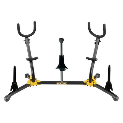 Стойки Hercules DS538B 2 стойки альт/тенор сопрано, 2 штифта для кларнета/флейты