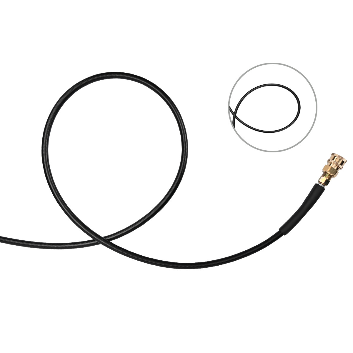50FT 15M 5800PSI Replacement High Pressure Power Washer Hose -3/8" Quick Connect