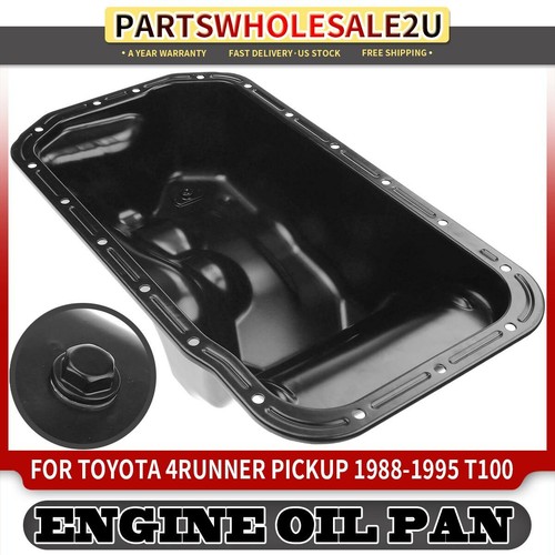 Pan Sump For Toyota 4runner Pickup 1989-1995 T100 V6 3.0l 3.4l