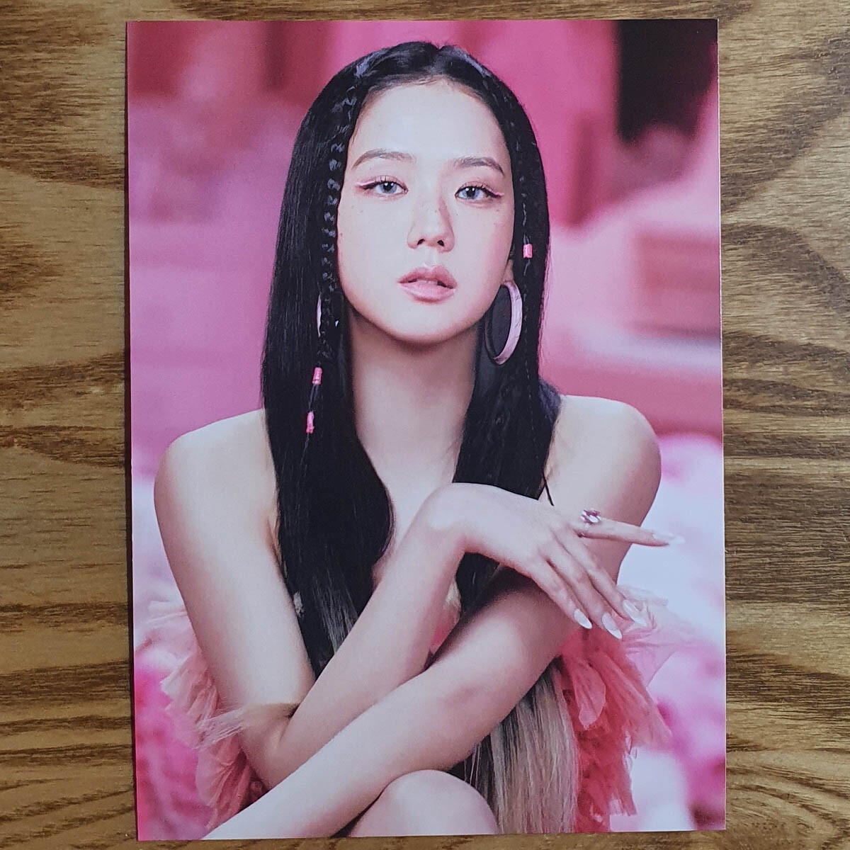 Jisoo Official Large Photocard BlackPink 2nd Album Born Pink Box