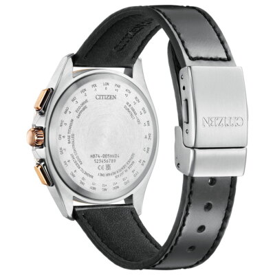 Pre-owned Citizen Attesa By1004-17x Brown Moon Phase Eco-drive Radio Mens Watch In Box
