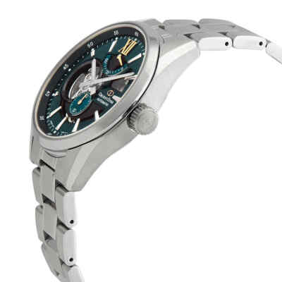 Pre-owned Orient Star Green Dial Men's Watch Re-av0114e00b