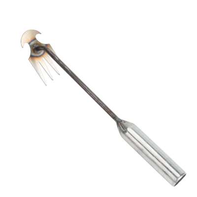 Garden Hand Weeder Iron Rake Weeding Artifact Weed Remover Puller Manual Tool